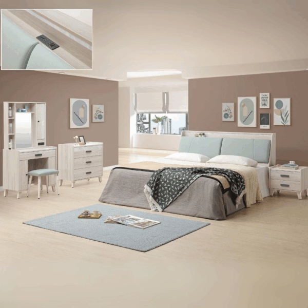 E002-830系列|床組|床頭櫃|化妝台|收納櫃|斗櫃|系統櫃|皇品傢俱工作坊