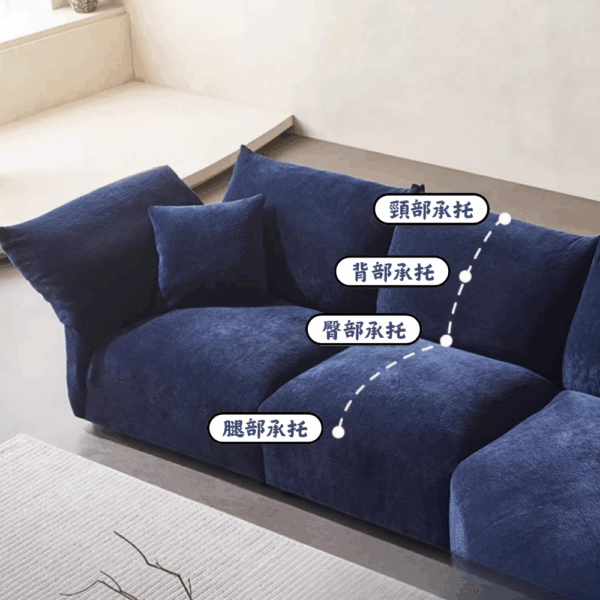 S078-花瓣沙發|沙發|功能型沙發|可調節沙發|網紅沙發|皇品傢俱工作坊