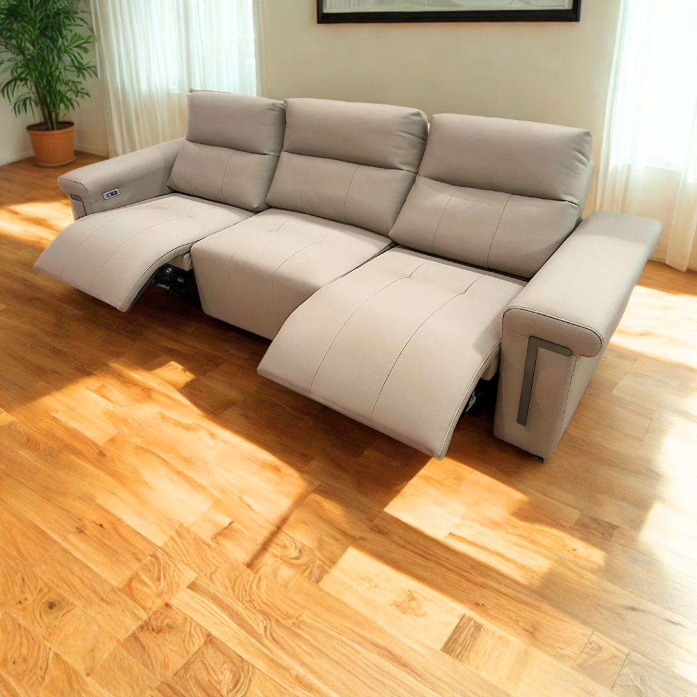 S011-恬逸電動沙發|沙發|電動沙發|皇品傢俱工作坊