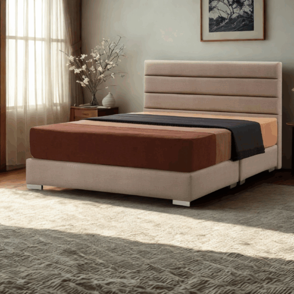 H020-F3大地織語床組|床頭|床組|床架|皇品傢俱工作坊