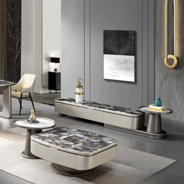 A019-墨韻系列|茶几|電視櫃|餐桌|餐椅|皇品傢俱工作坊