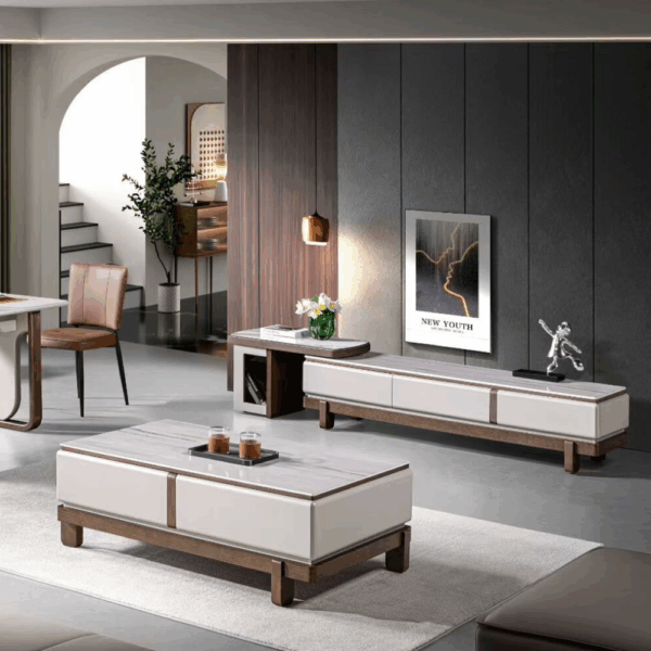 A025-迴廊系列|茶几|電視櫃|餐桌|餐椅|皇品傢俱工作坊