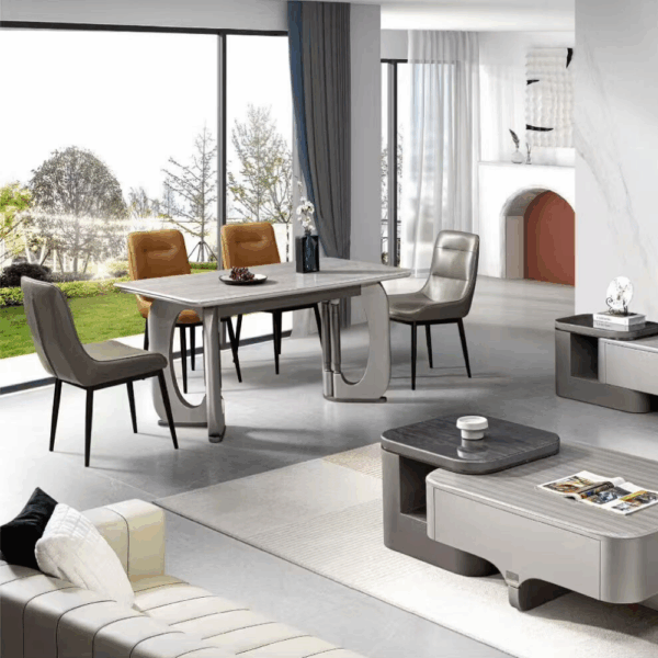 A018-迴響系列|茶几|電視櫃|餐桌|餐椅|皇品傢俱工作坊