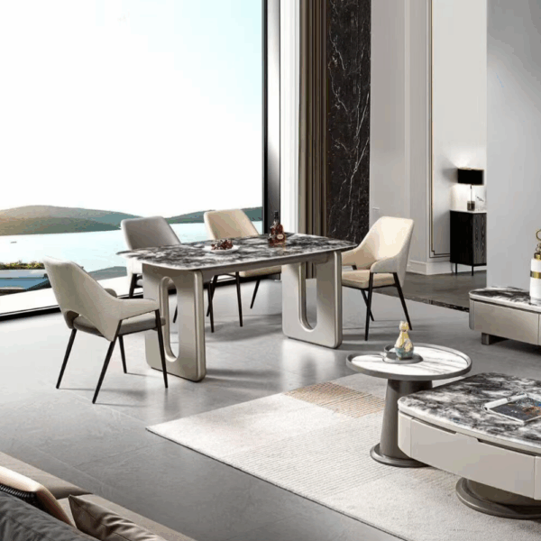 A019-墨韻系列|茶几|電視櫃|餐桌|餐椅|皇品傢俱工作坊