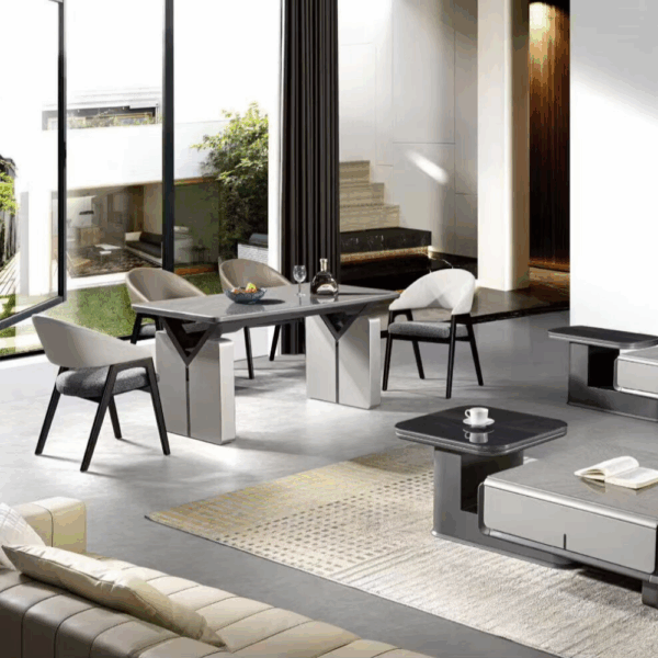 A020-鋒芒系列|茶几|電視櫃|餐桌|餐椅|皇品傢俱工作坊