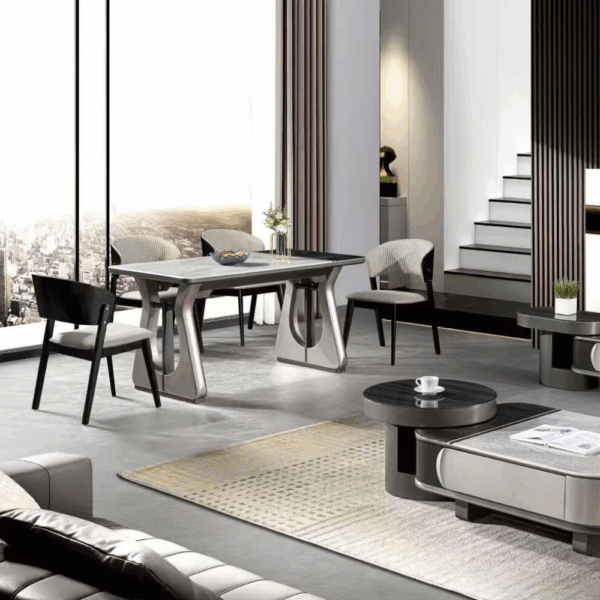 A021-弦歌系列|茶几|電視櫃|餐桌|餐椅|皇品傢俱工作坊