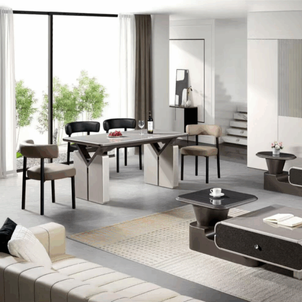 A023-留聲系列|茶几|電視櫃|餐桌|餐椅|皇品傢俱工作坊