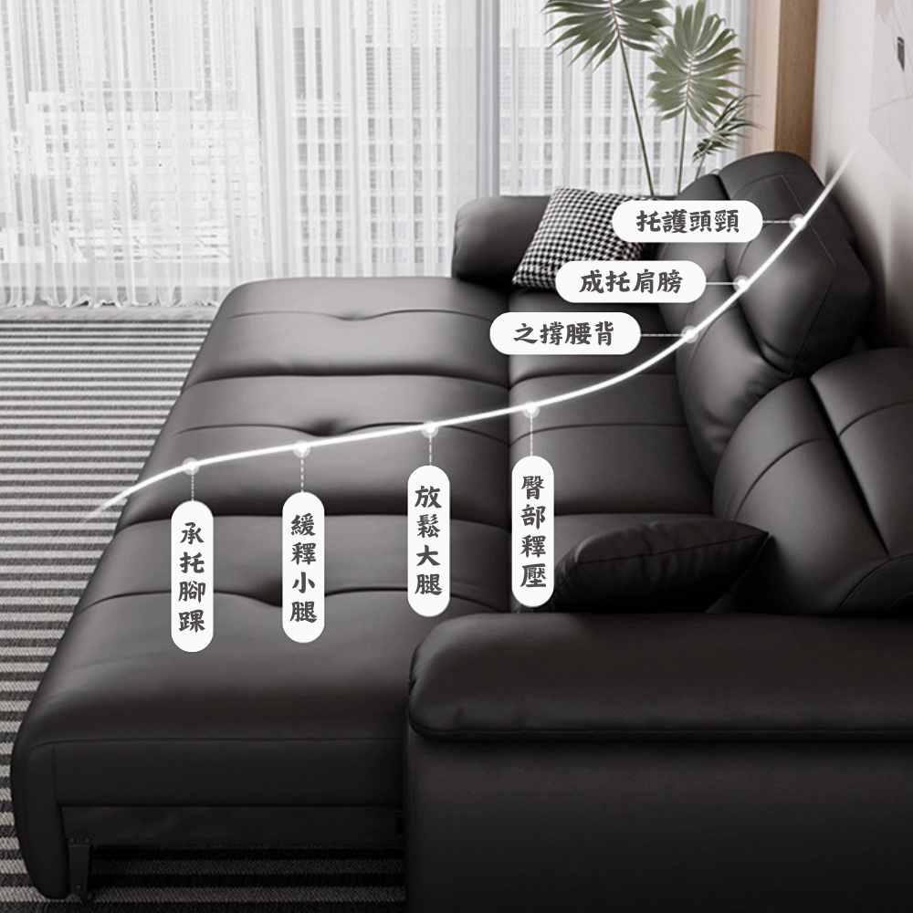 S082-沃雅格電動沙發|沙發|電動沙發|功能性沙發|皇品傢俱工作坊