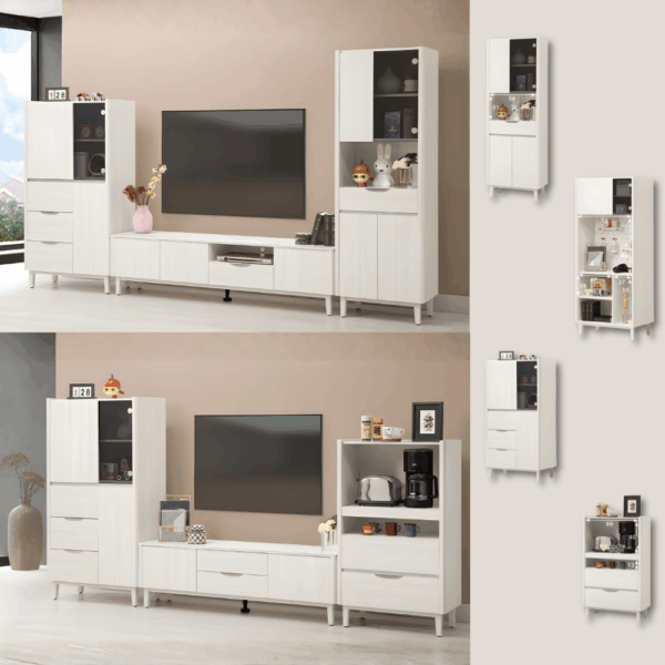 A031-蓁妮系列-茶几|電視櫃|收納櫃|皇品傢俱工作坊