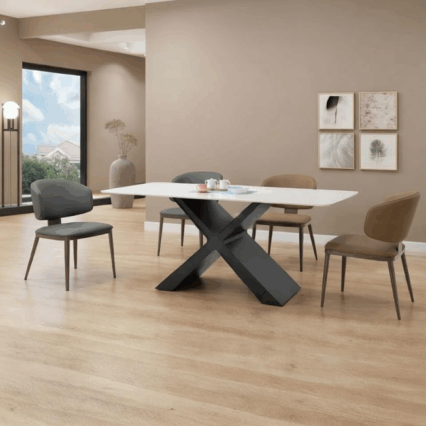 D049-奧斯卡餐桌椅|餐桌|餐椅|皇品傢俱工作坊