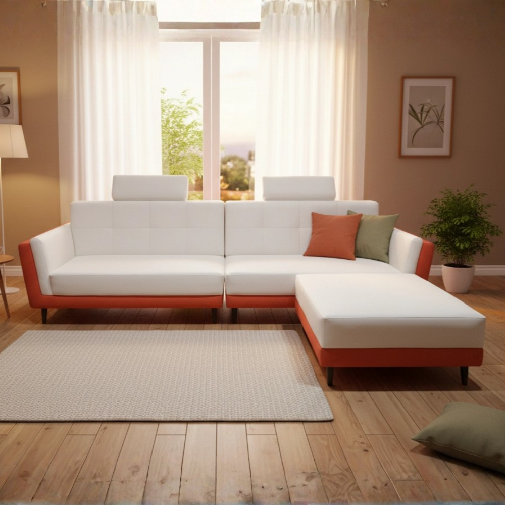 I023-探戈沙發|L型沙發|腳椅沙發|皇品傢俱工作坊