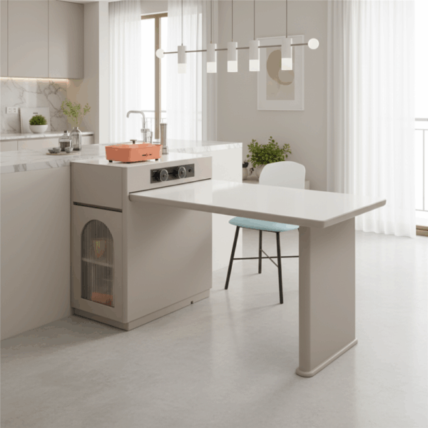 J004-靜隅台桌|台桌|中島|中島櫃|餐邊櫃|餐桌|皇品傢俱工作訪