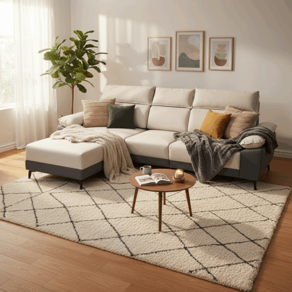 I022-盧米娜沙發|L型沙發|腳椅沙發|收納沙發|皇品傢俱工作坊