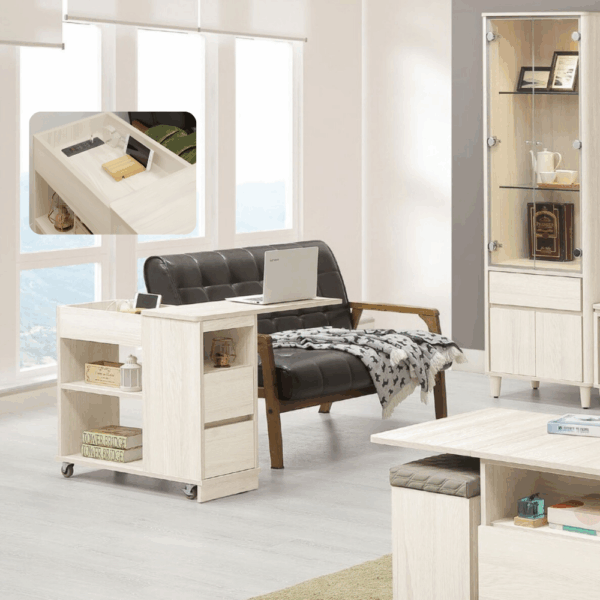 A033-傑妮詩系列-茶几|電視櫃|收納櫃|皇品傢俱工作坊