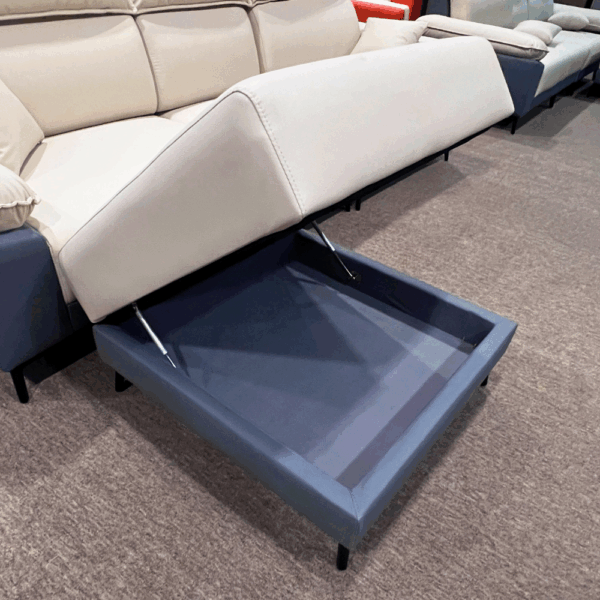 I022-盧米娜沙發|L型沙發|腳椅沙發|收納沙發|皇品傢俱工作坊