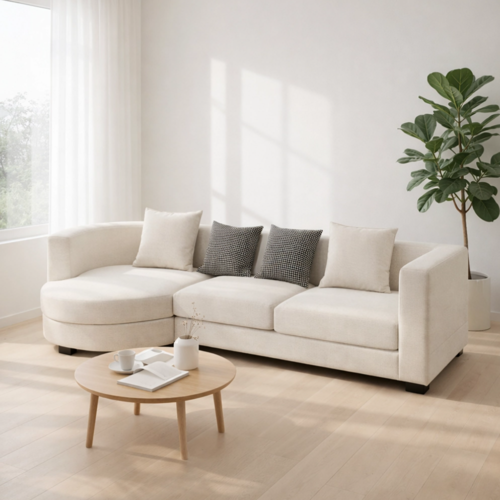 S118-M894米月沙發|沙發|網紅沙發|皇品傢俱工作坊