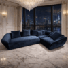S115-M863星夜奢華沙發/Stellar Velvet Sofa|L型沙發|沙發|網紅沙發|皇品傢俱工作坊