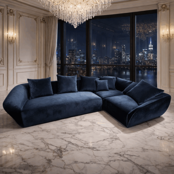 S115-M863星夜奢華沙發/Stellar Velvet Sofa|L型沙發|沙發|網紅沙發|皇品傢俱工作坊